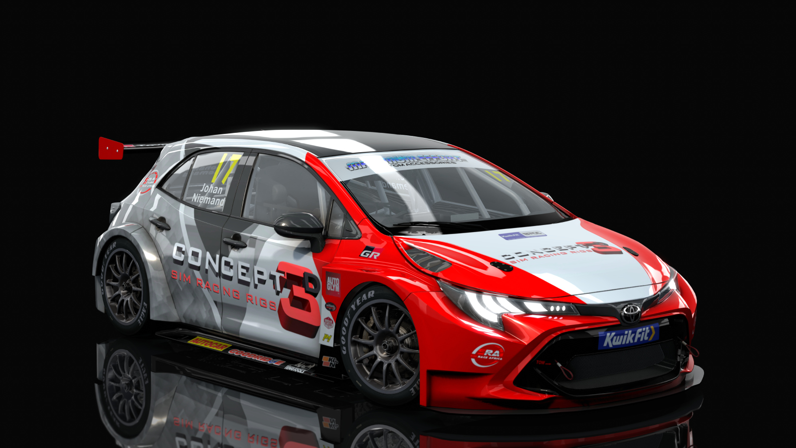 Toyota Corolla BTCC, skin JN BTCC 2022