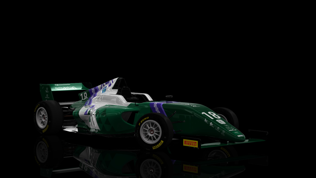 Formula 4 Brasil, skin 2024F1A 18 Reema Juffali