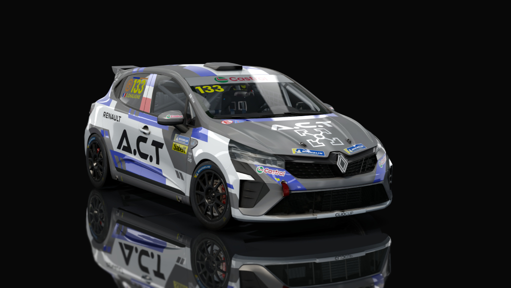 Renault Clio 5 Cup Phase 2, skin ccup_133_chaligne