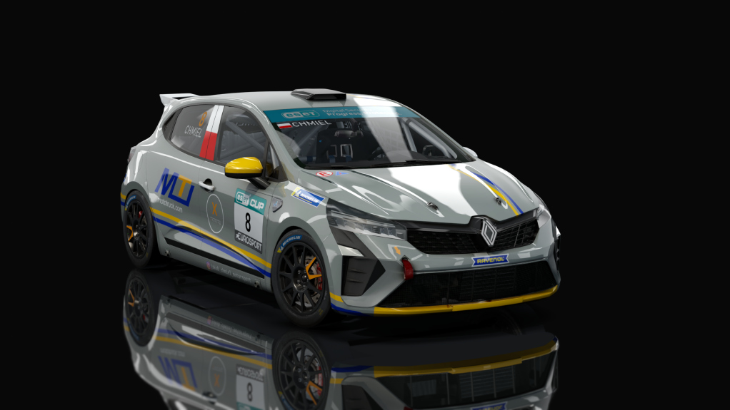 Renault Clio 5 Cup Phase 2, skin eset_8_chmiel