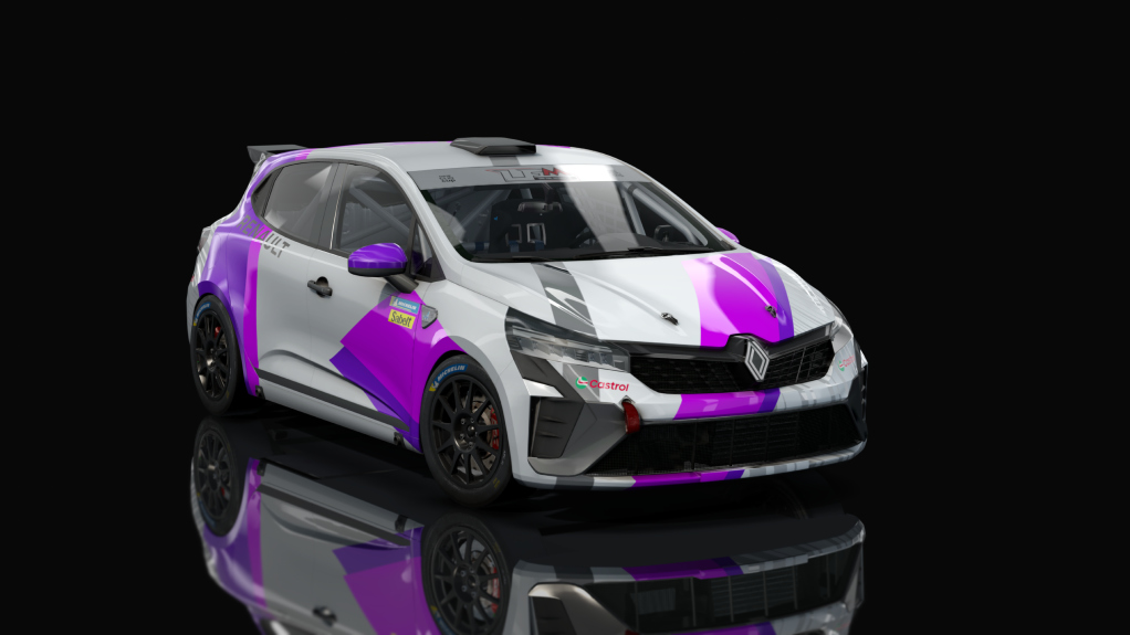 Renault Clio 5 Cup Phase 2, skin lfm_pink