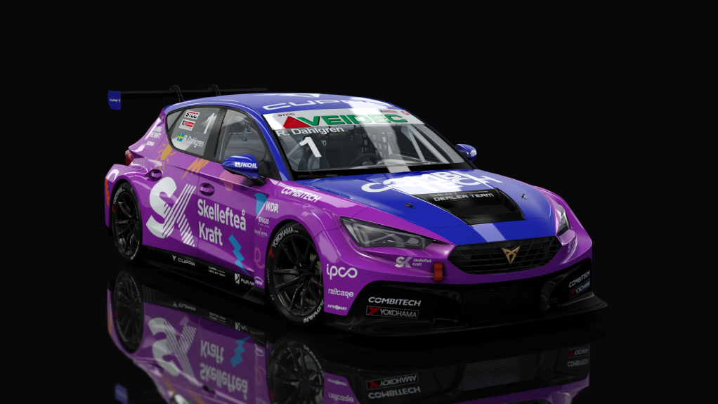 Cupra Leon Competición 2024, skin pwr_racing_1