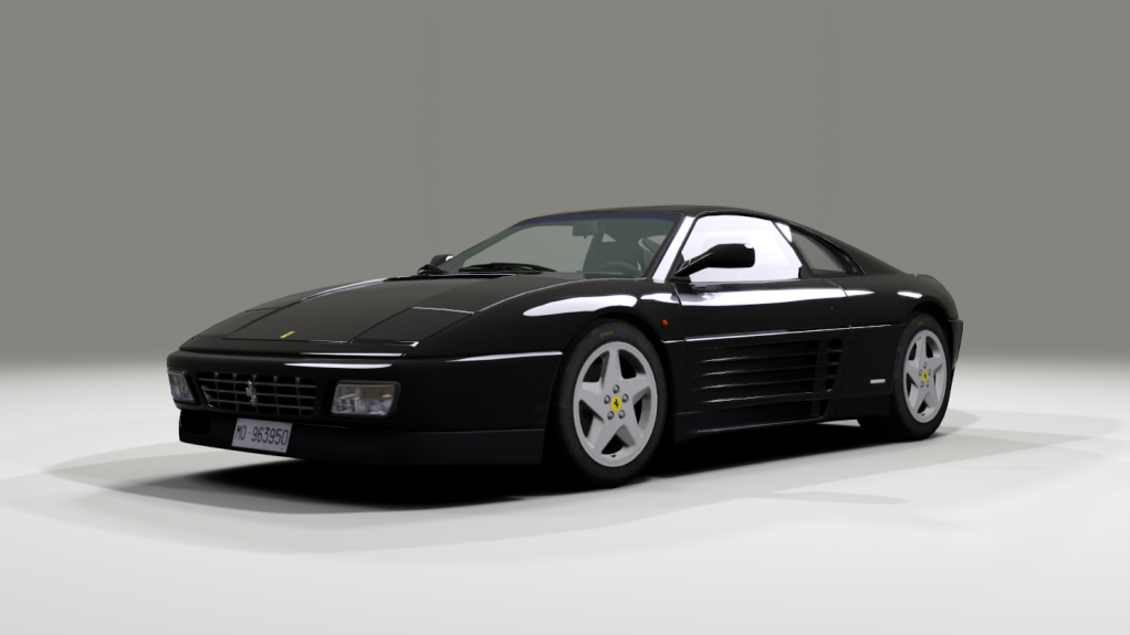 Ferrari 348 tb, skin 03_nero