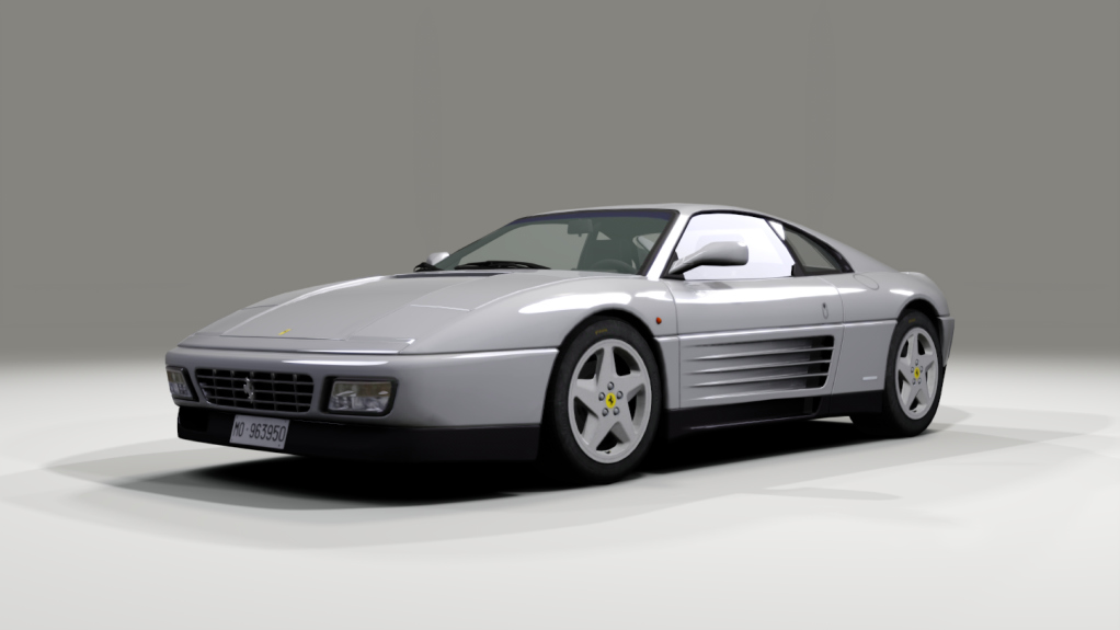 Ferrari 348 tb, skin 05_argento_metallizzato