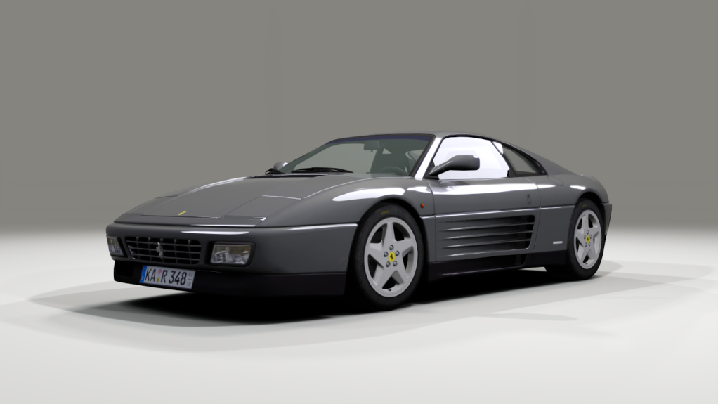 Ferrari 348 tb, skin 06_grigio_metallizzato