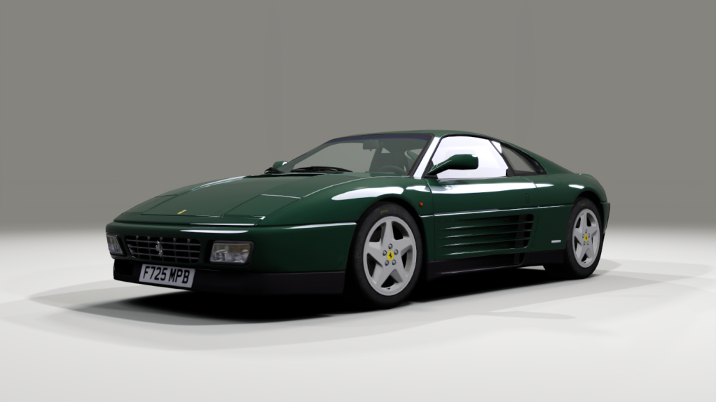 Ferrari 348 tb, skin 07_verde_scuro_metallizzato