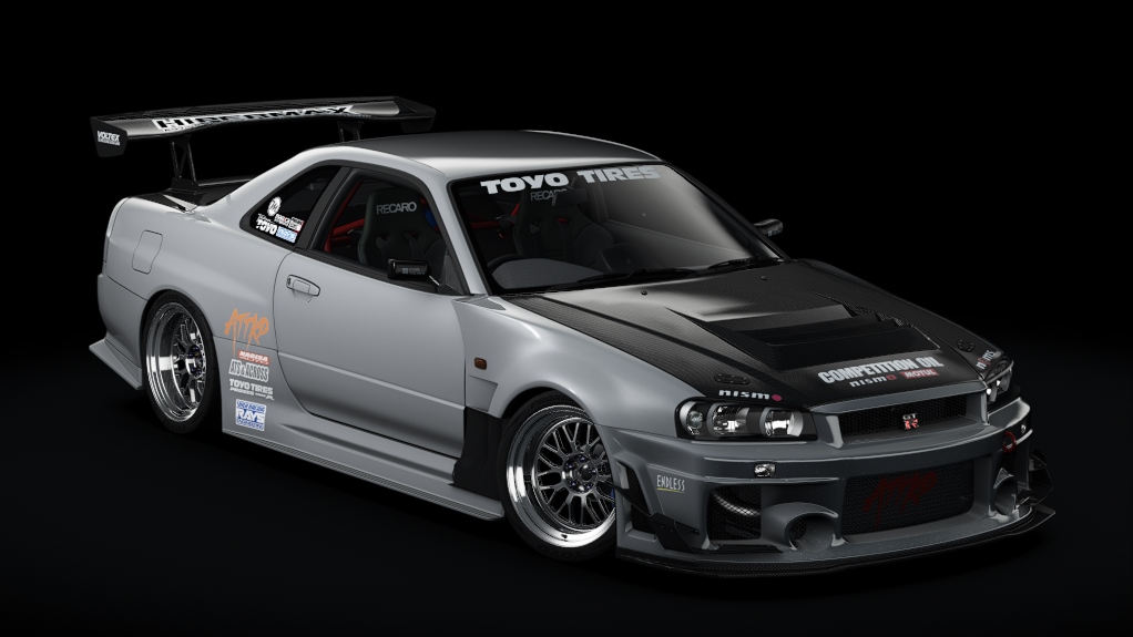 1999 Nissan Skyline GT-R V-Spec II (BNR34 - "THE INEVITABLE"), skin 6_VW2_Sparkling_Silver