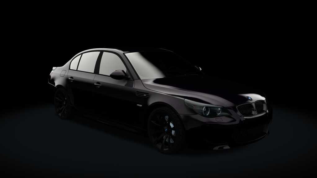 BMW M5 (E60 SMG - Black), skin Carbon_Black_Metallic