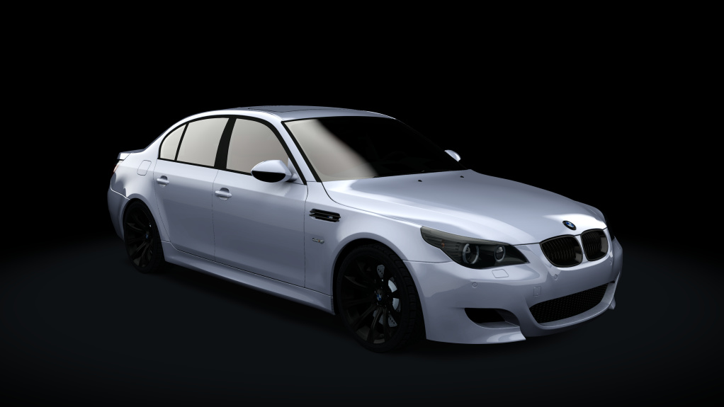 BMW M5 (E60 SMG - Black), skin Diamond_Metallic
