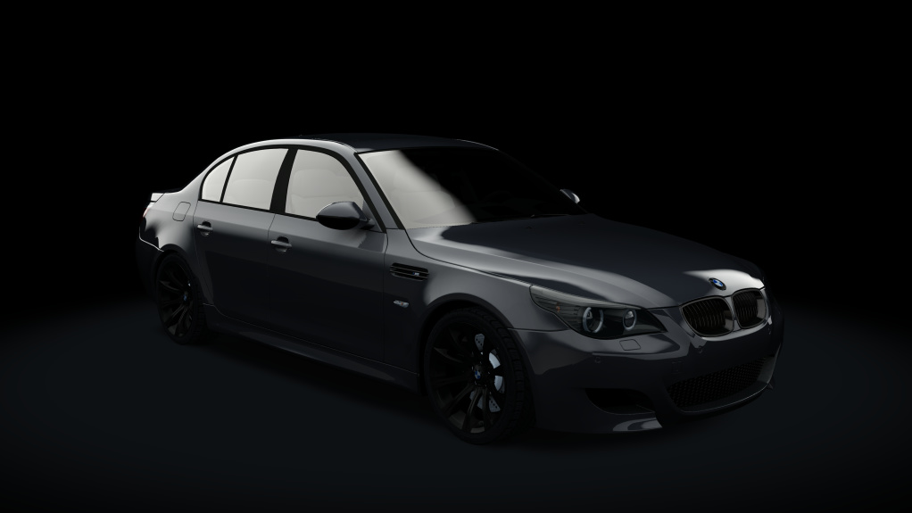 BMW M5 (E60 SMG - Black), skin Diopside_Black_Metallic