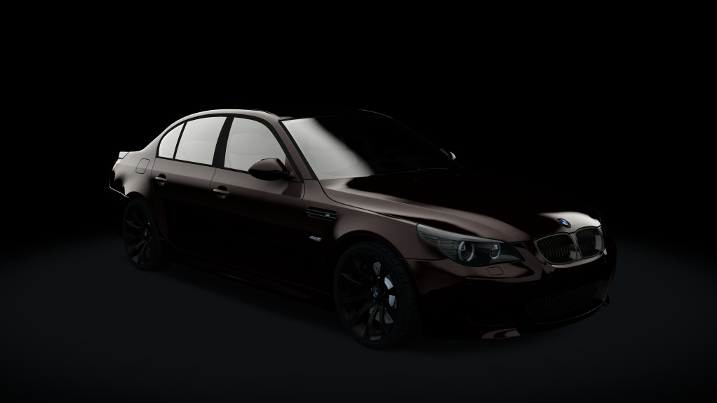 BMW M5 (E60 SMG - Black), skin Ruby_Black_Metallic