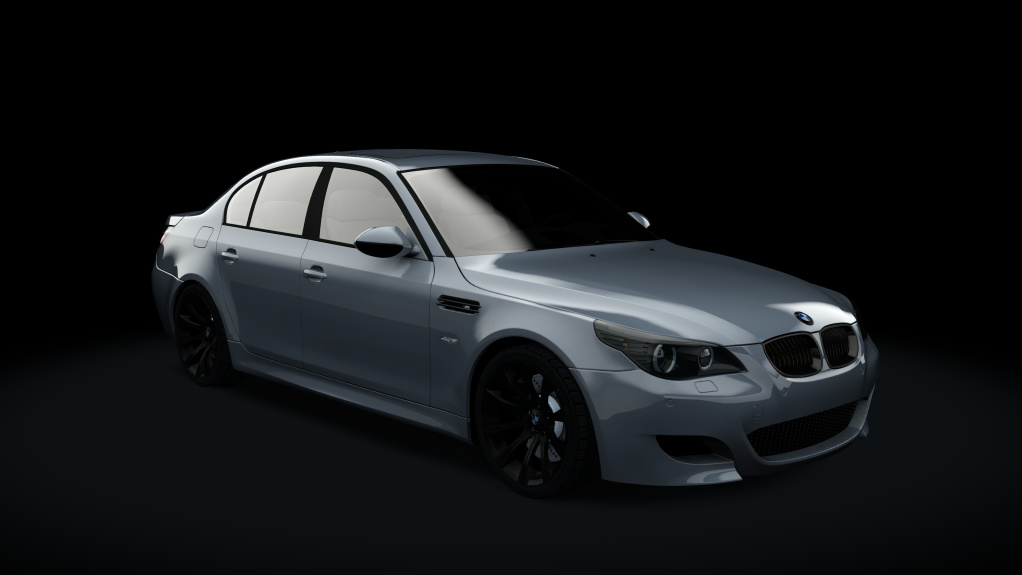 BMW M5 (E60 SMG - Black), skin Space_Grey_Metallic