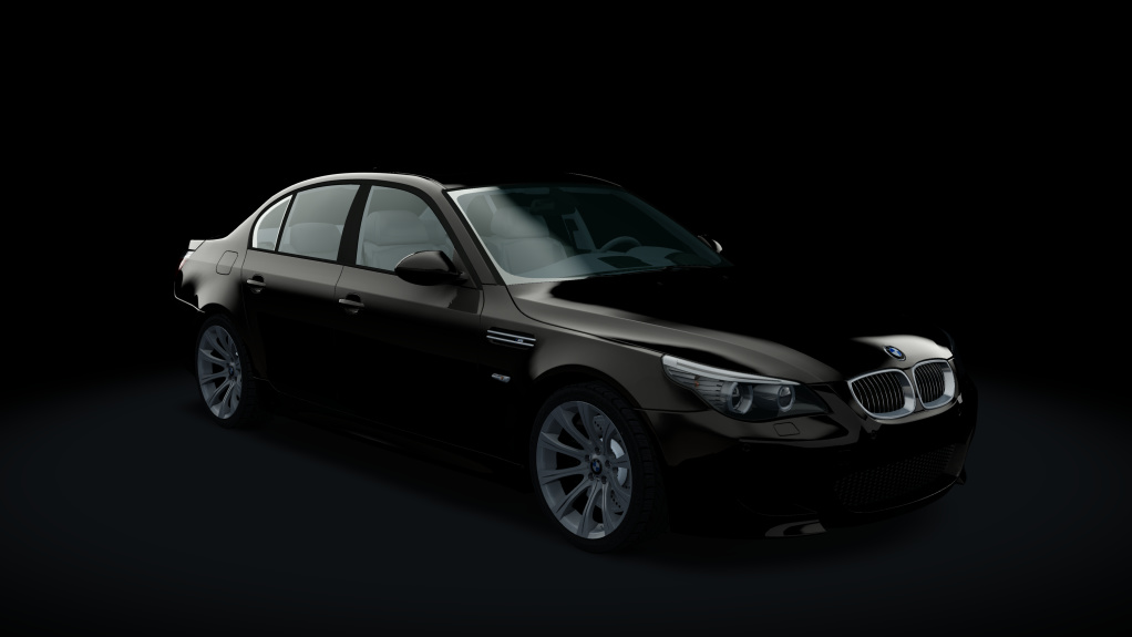 BMW M5 (E60 Manual), skin Azurite_Black_Metallic