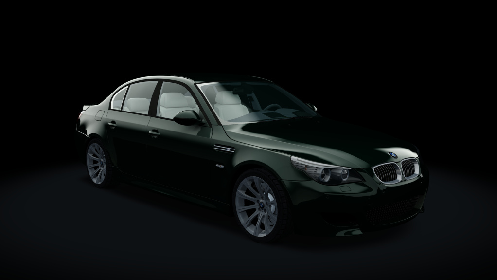 BMW M5 (E60 Manual), skin Dark_Malachite_Green_Metallic