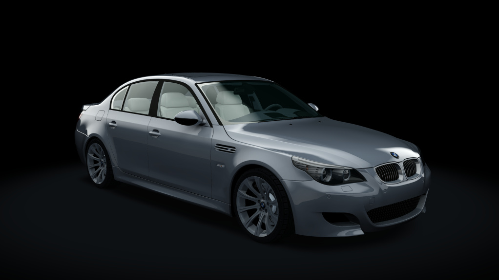BMW M5 (E60 Manual), skin Space_Grey_Metallic