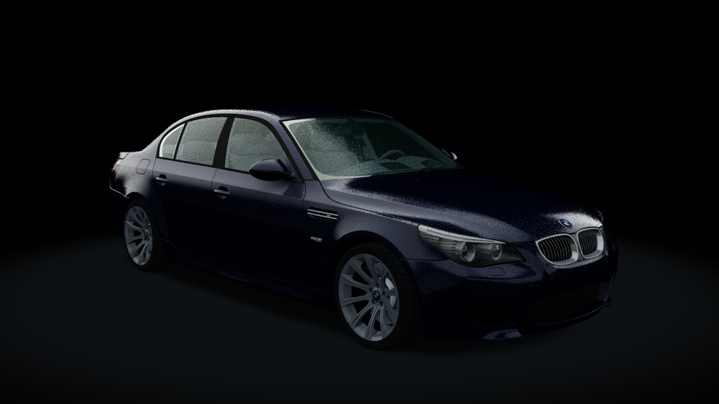 BMW M5 (E60 SMG - Rain), skin Blue_Onyx_Metallic