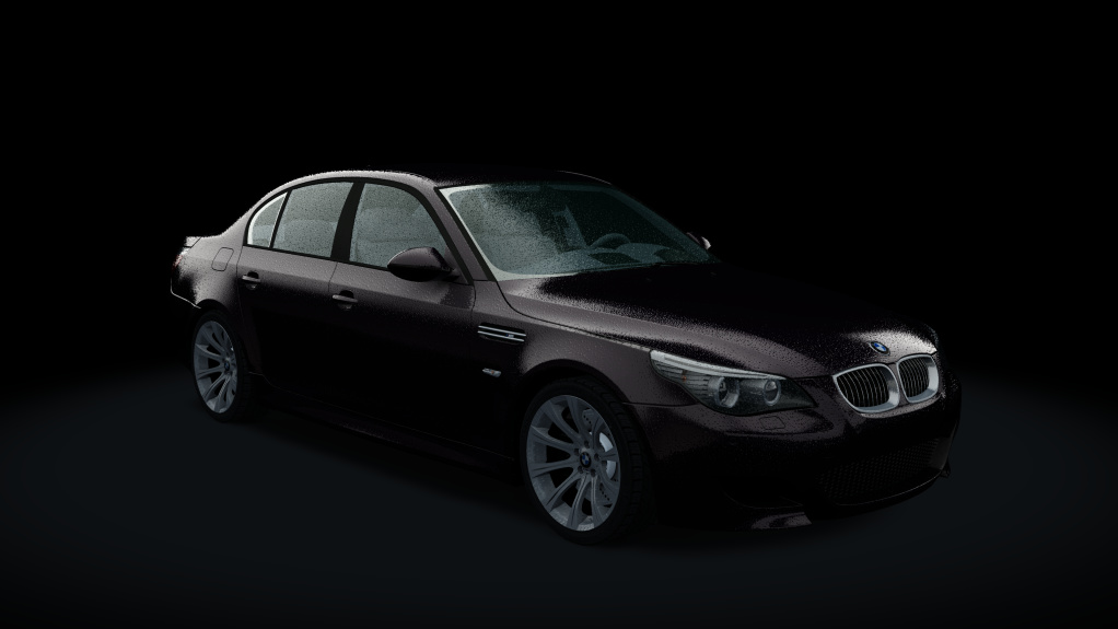BMW M5 (E60 SMG - Rain), skin Carbon_Black_Metallic