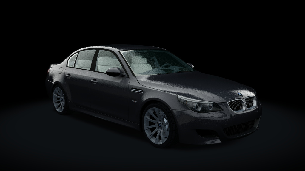 BMW M5 (E60 SMG - Rain), skin Diopside_Black_Metallic