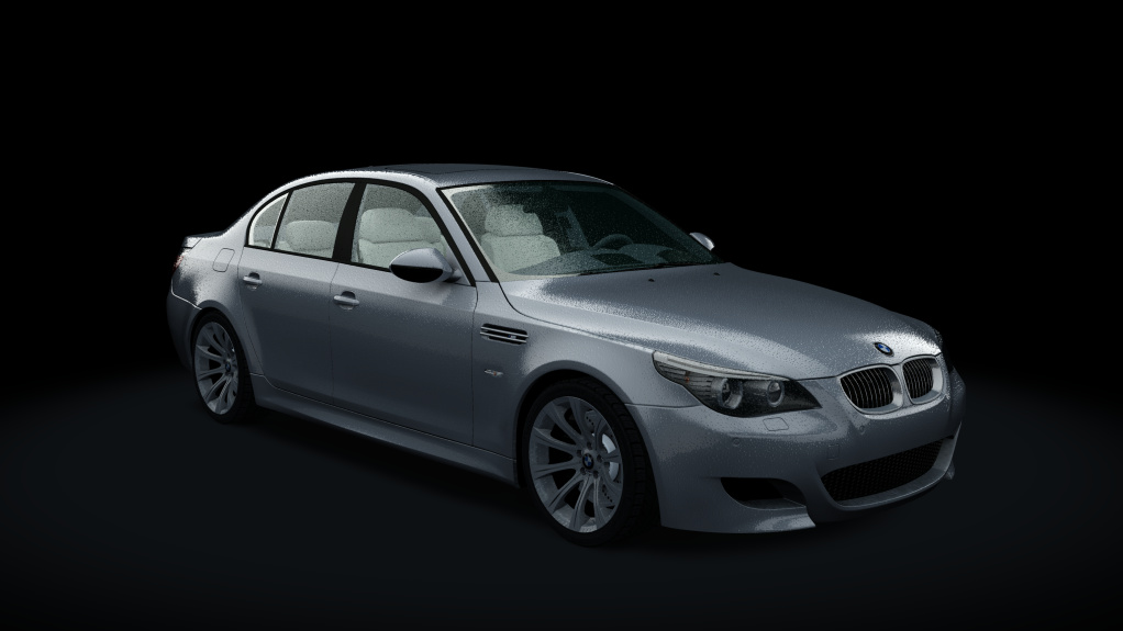 BMW M5 (E60 SMG - Rain), skin Space_Grey_Metallic