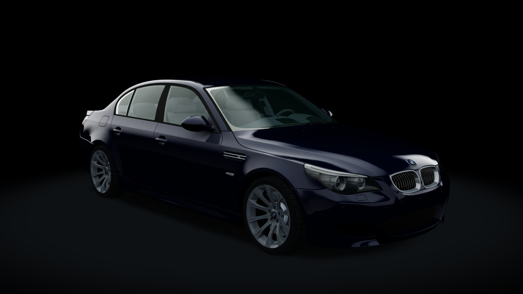BMW M5 (E60 SMG), skin Blue_Onyx_Metallic
