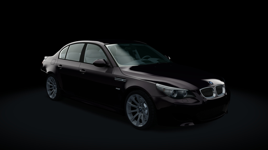 BMW M5 (E60 SMG), skin Carbon_Black_Metallic