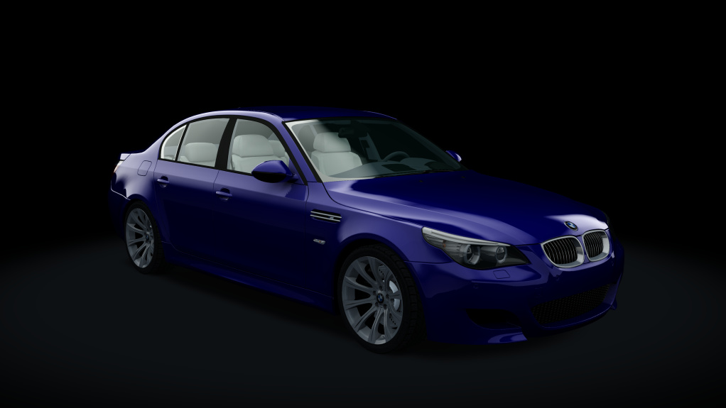 BMW M5 (E60 SMG), skin Interlagos_Blue_Metallic