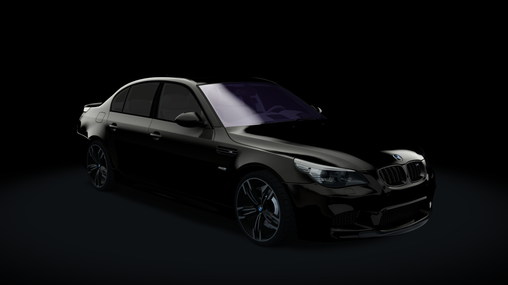 BMW M5 (E60 - F10 Edition), skin Azurite_Black_Metallic