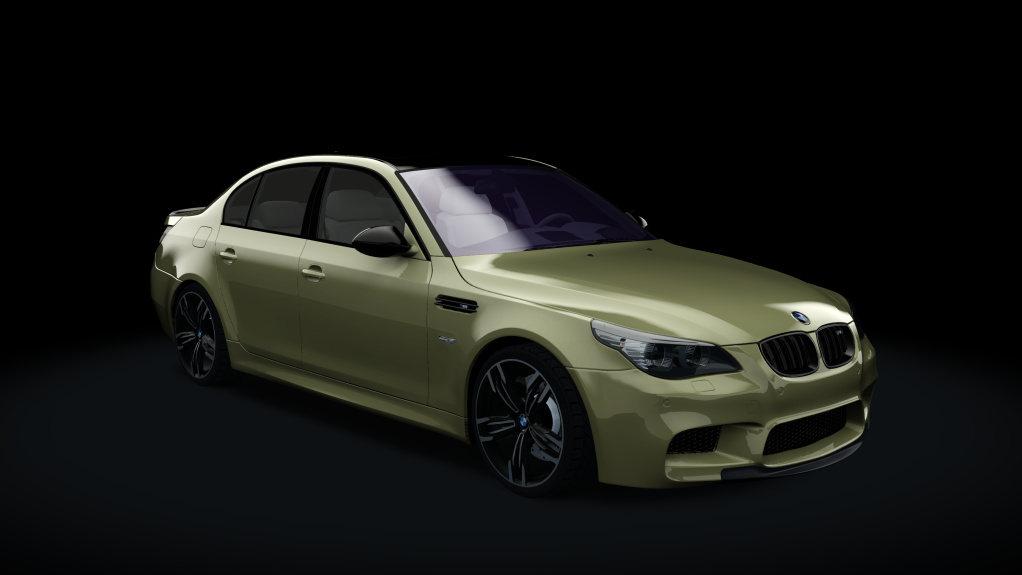 BMW M5 (E60 - F10 Edition), skin Brass_Metallic