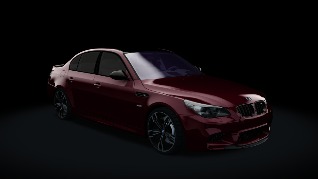 BMW M5 (E60 - F10 Edition), skin Indianapolis_Red_Metallic