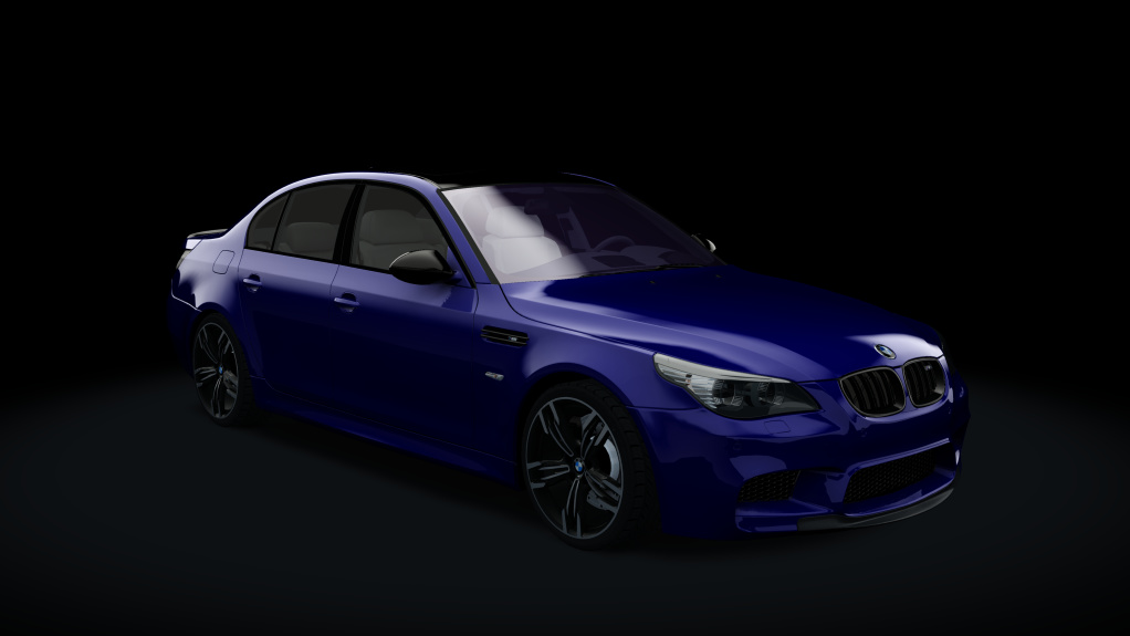BMW M5 (E60 - F10 Edition), skin Interlagos_Blue_Metallic