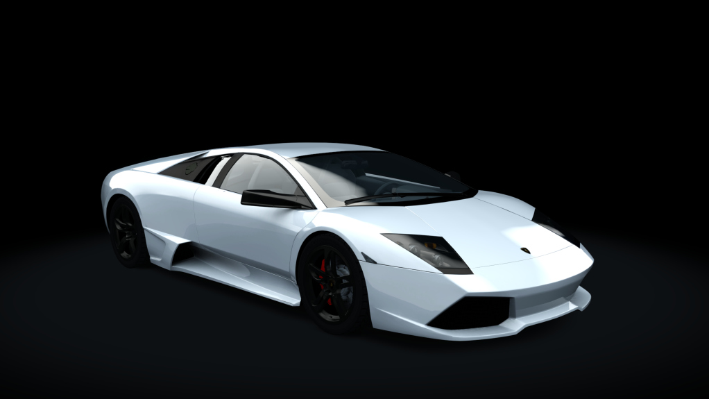 Lamborghini Murcielago (LP-640), skin Bianco_Isis