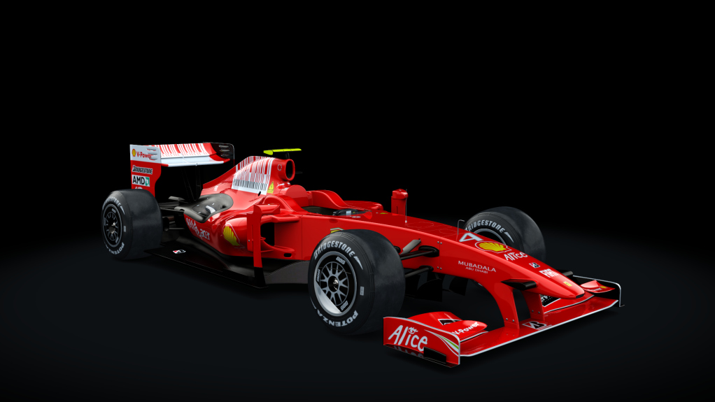 F1 2009 - Ferrari F60, skin Raikkonen