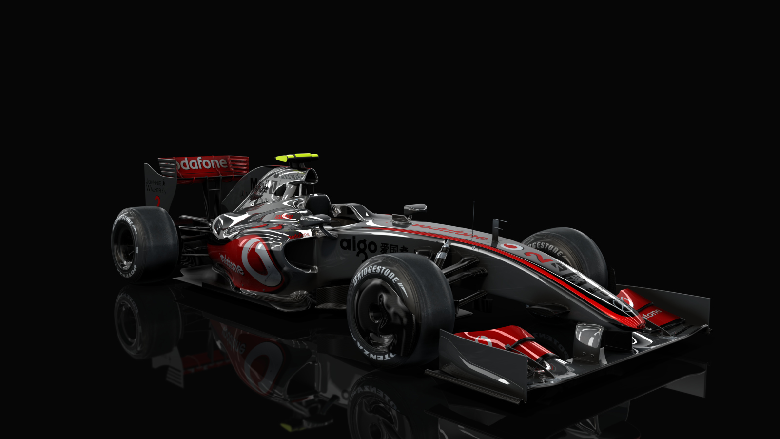 F1 2009 - McLaren MP4-24, skin Kovalainen