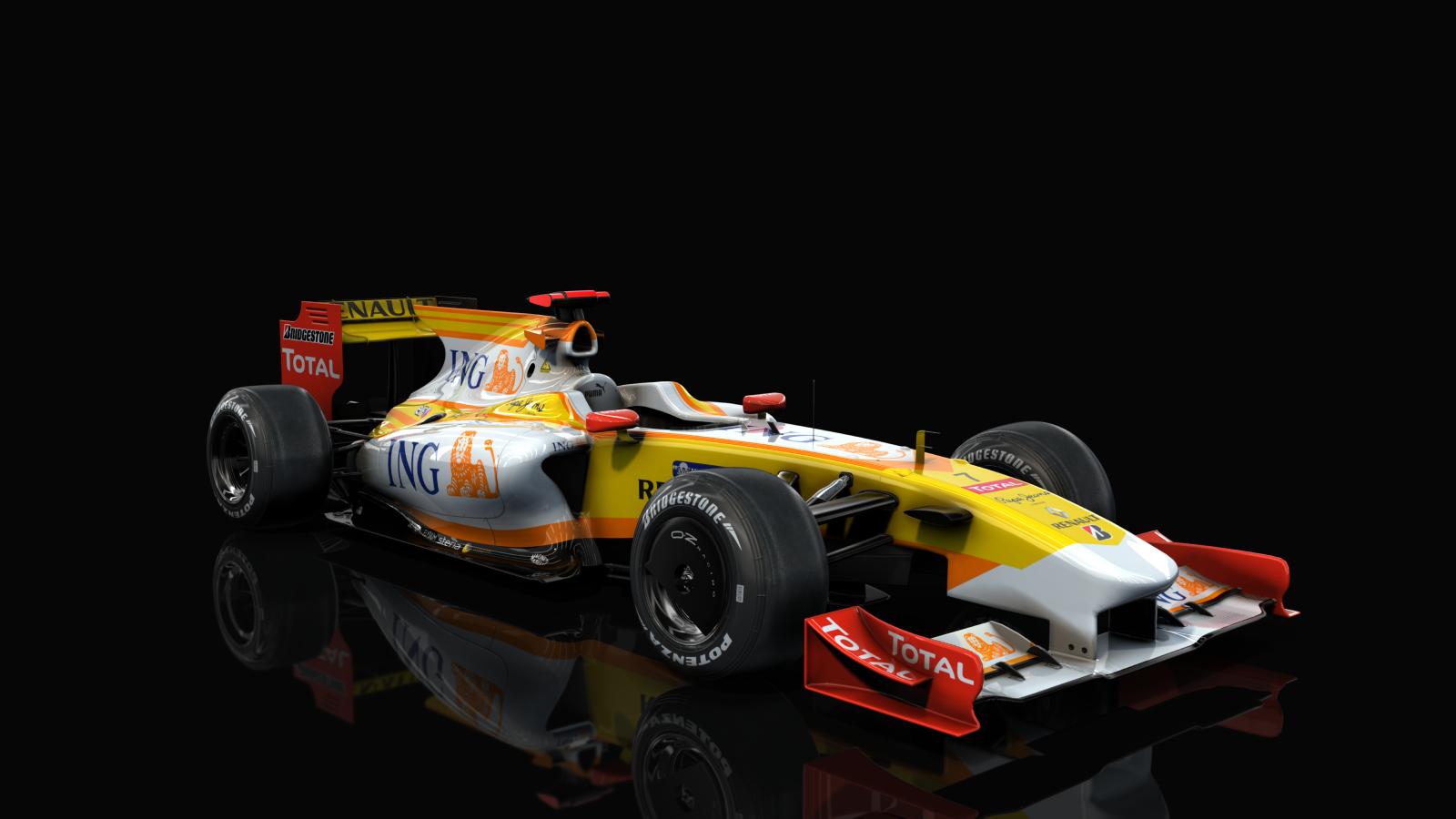 F1 2009 - Renault R29, skin Alonso