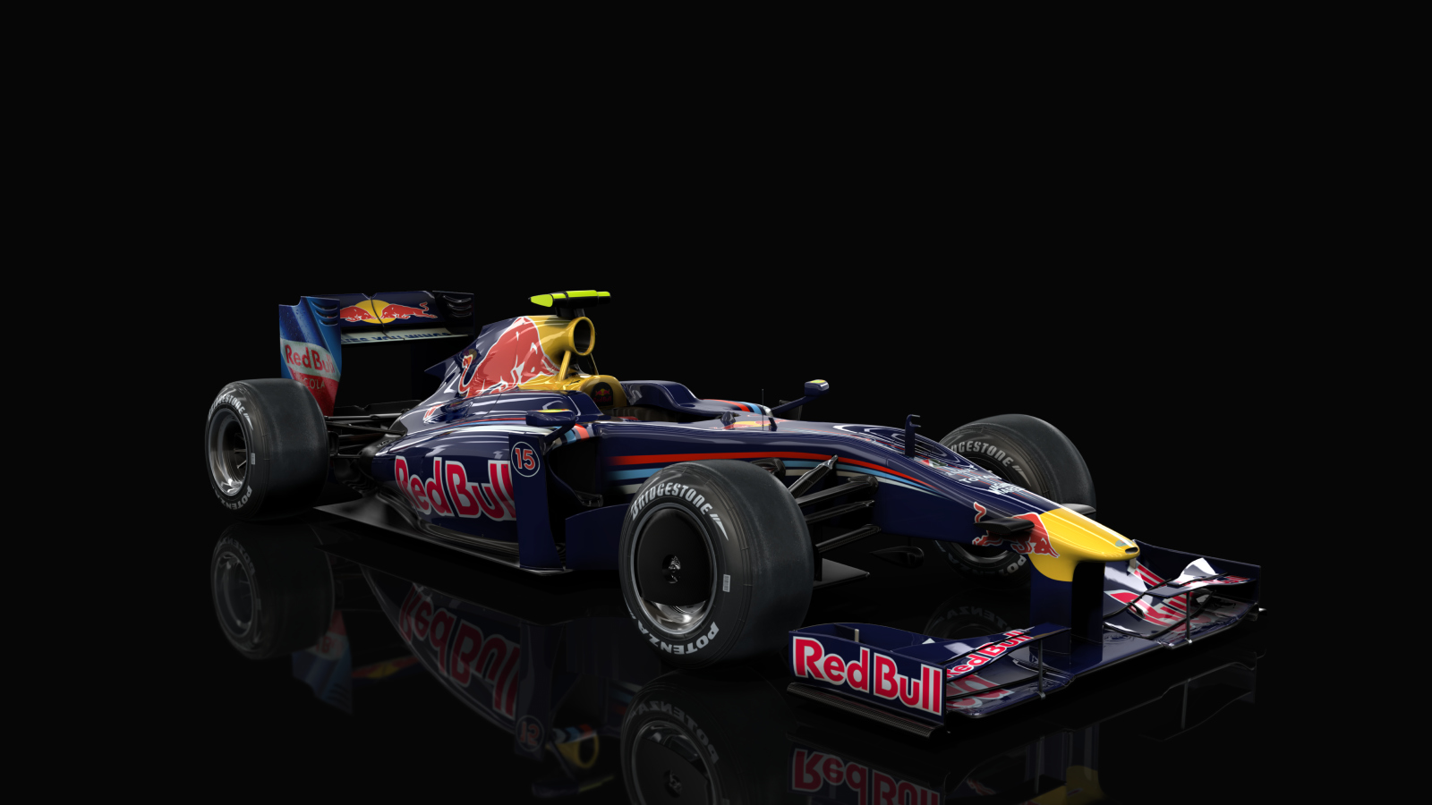 F1 2009 - Red Bull RB5, skin Vettel