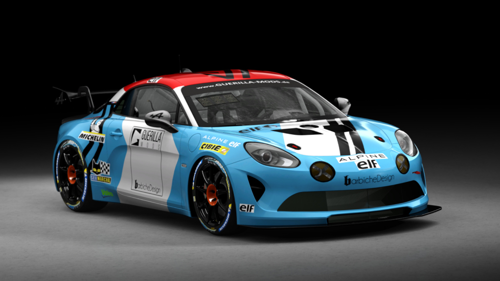 Alpine A110 GT4 Preview Image