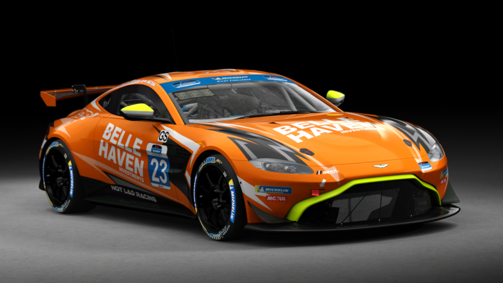 Aston Martin Vantage GT4, skin Notlad_Racing_23