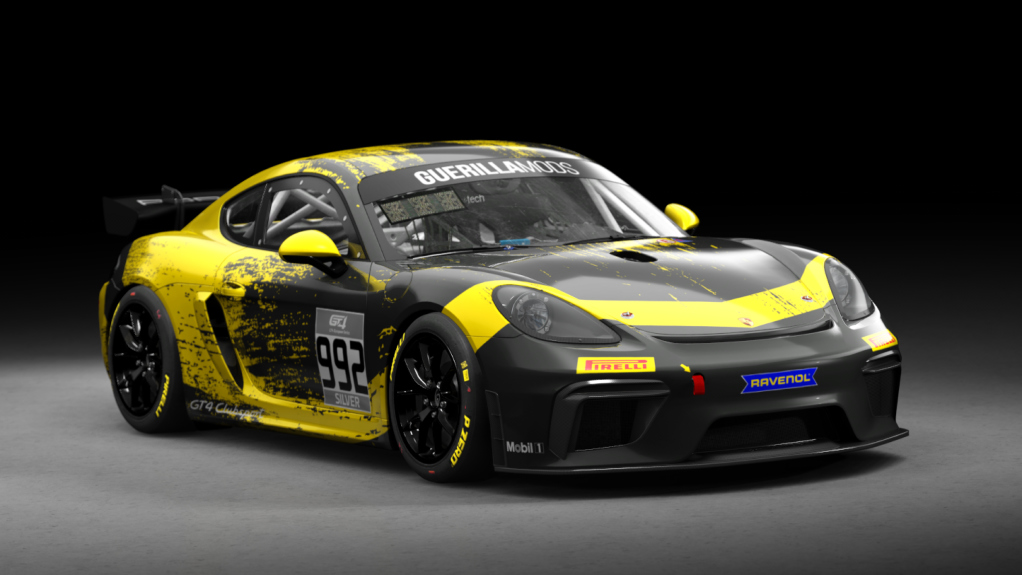 Porsche 718 Cayman GT4 Clubsport, skin wss_driver_livery_ecd7372733