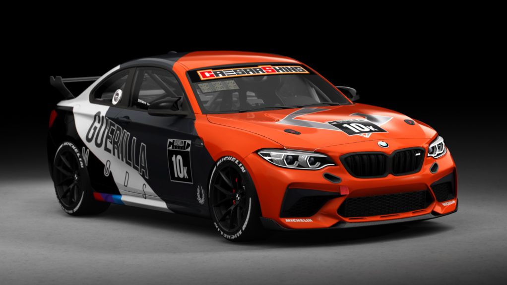 BMW M2 CS Racing, skin 10k_GuerillaMods