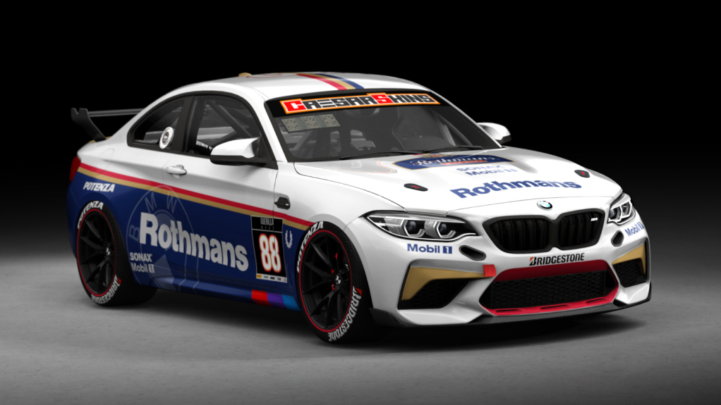 BMW M2 CS Racing, skin 88_Rothmans