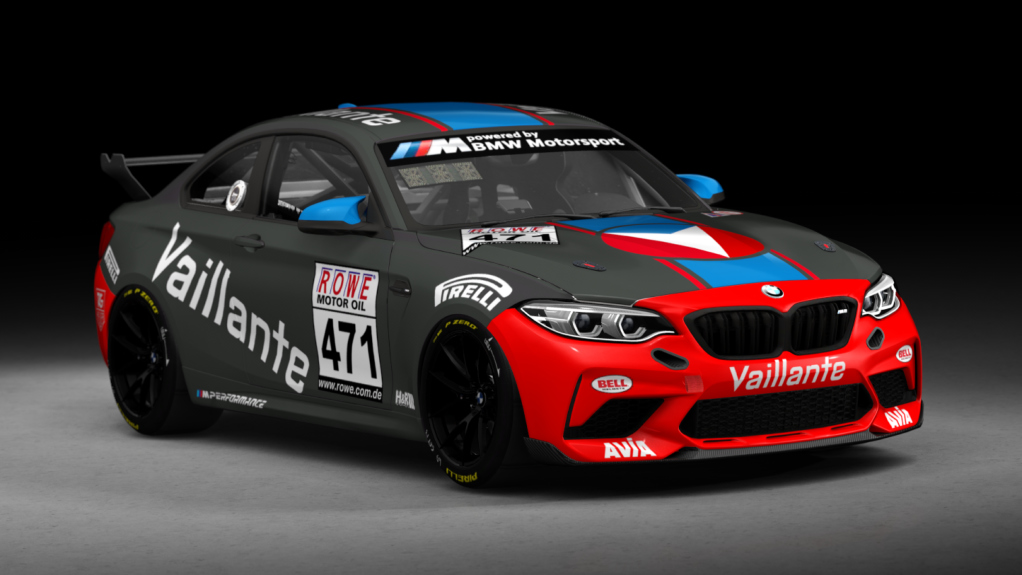 BMW M2 CS Racing, skin BMW Vaillante 471