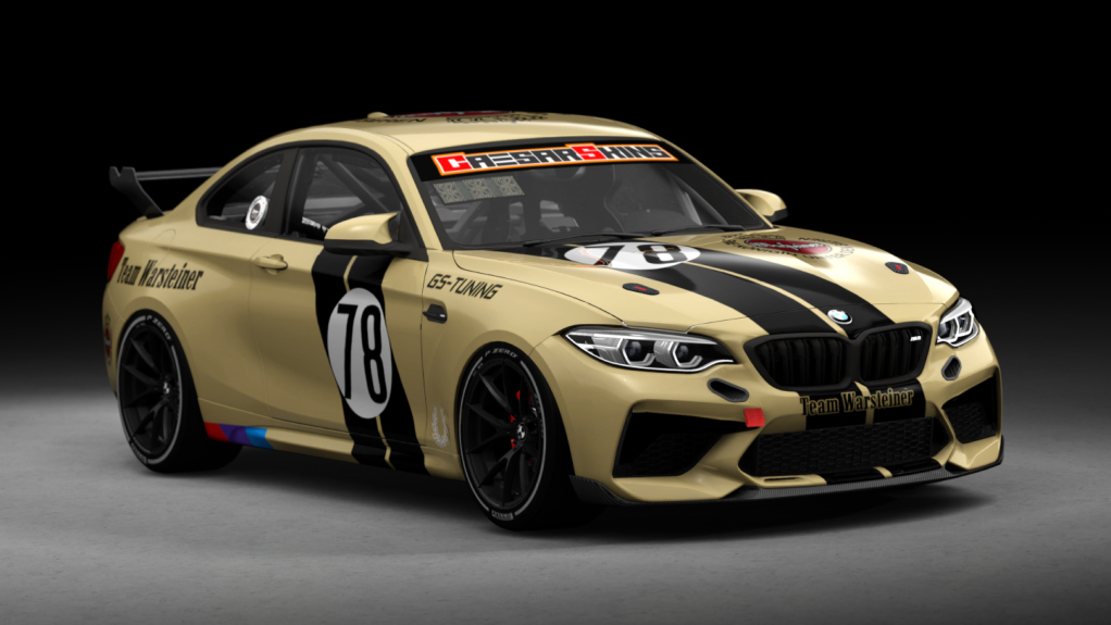 BMW M2 CS Racing, skin Warsteiner