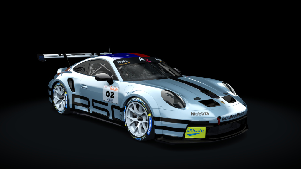 Porsche 911 GT3 Cup 992, skin Erosion