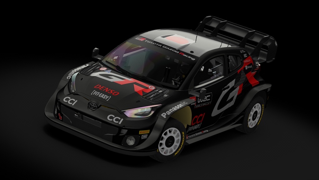 Toyota GR Yaris Rally1 Gravel, skin wrc2024