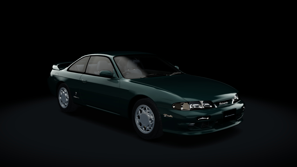 Nissan Silvia S14 K's HICAS, skin 05_dark_green