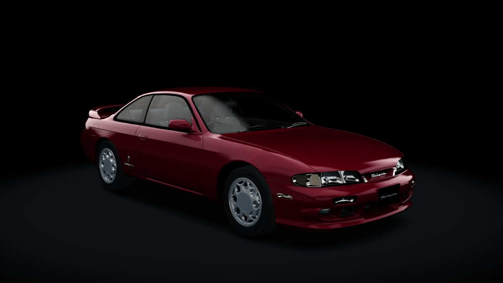 Nissan Silvia S14 K's HICAS, skin 07_garnet_red