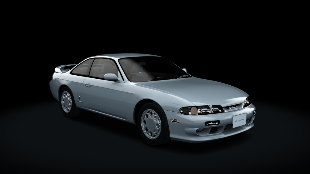 Nissan Silvia S14 K's HICAS, skin 12_spark_silver_metallic