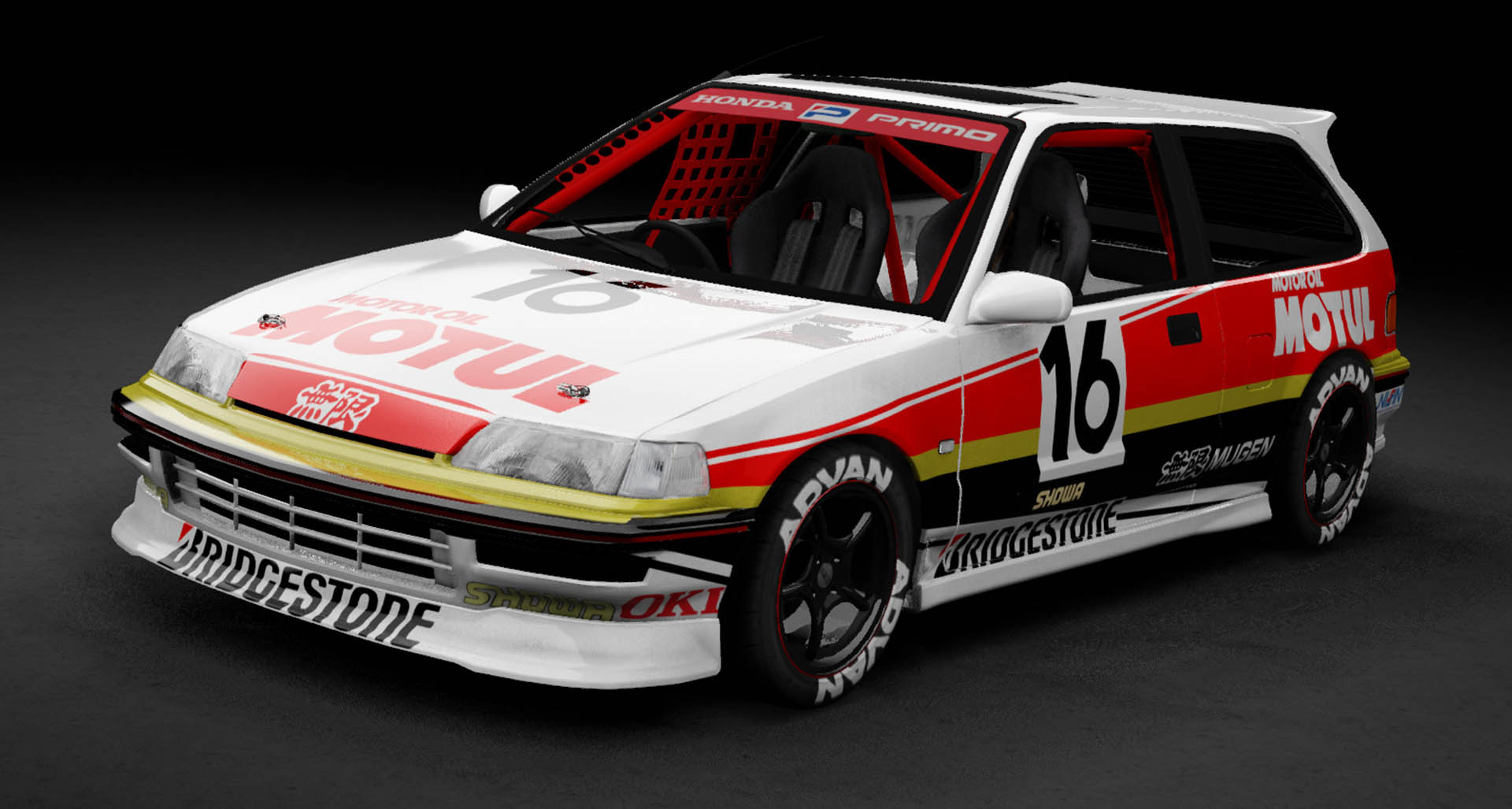 Honda Civic EF9 KANJO RNR, skin KANJO03