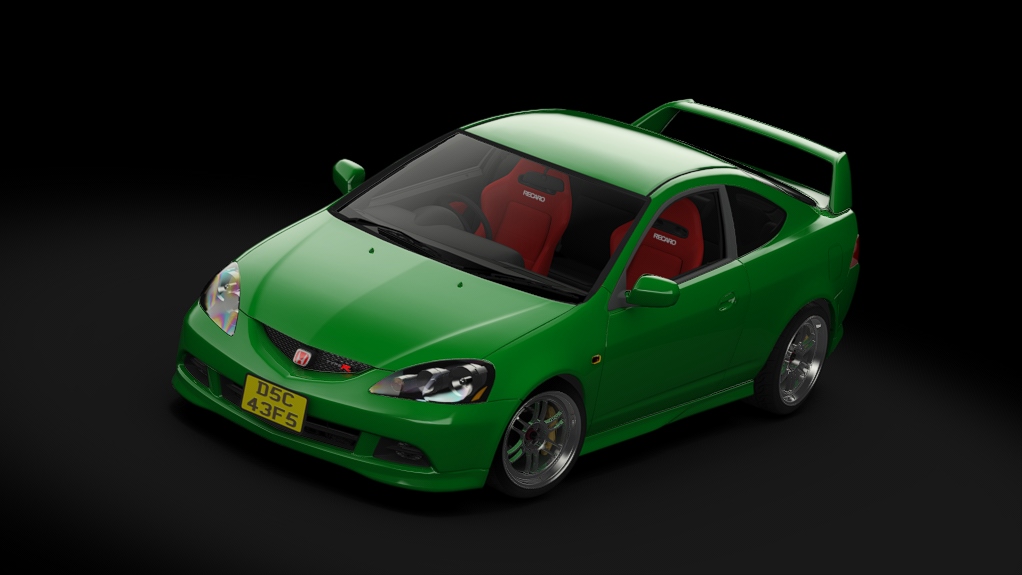 Honda Integra Type R (DC5) K24/K20 RFTUNED tweaked, skin envy_parrot_green