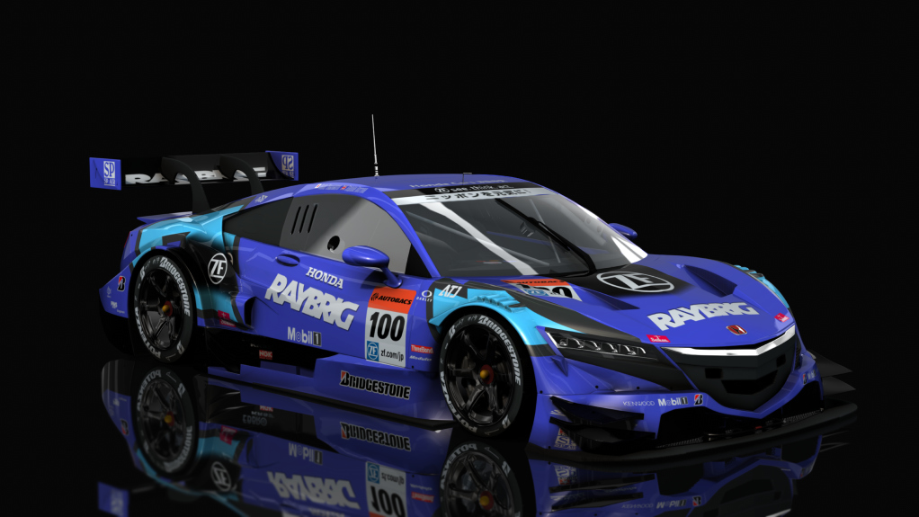 Honda NSX-GT GT500, skin 2018_Raybrig_100